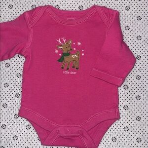 🛍CUTE Little GIRLS LONG SLEEVED TOP SIZE 0-3 MONTHS 🛍